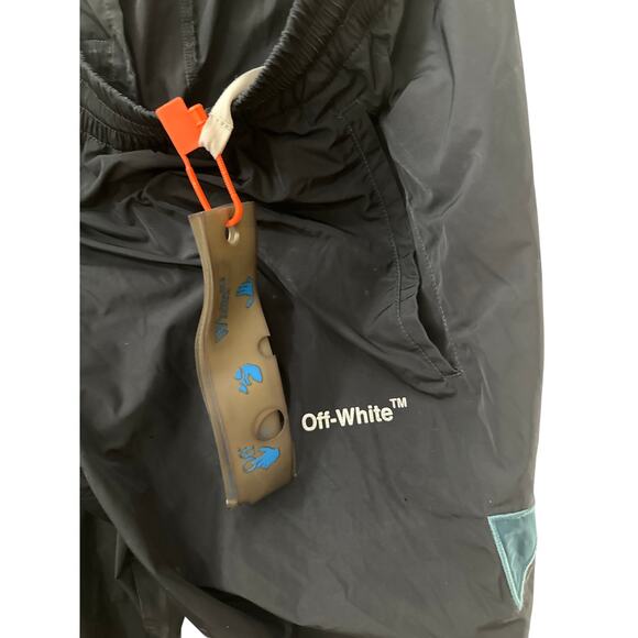 OFF WHITE Track Pant with Banded Ankles SIZE MEDIUM (MENS) Athletic Street-Style - Picture 3 of 8